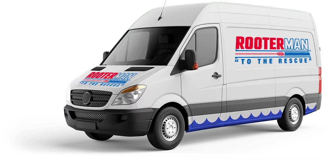 Plumbing company service van