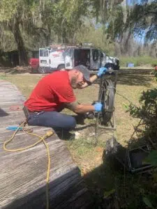 Man Doing Work