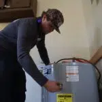 Servicing of water heater