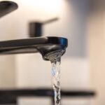 low pressure water coming out of tap